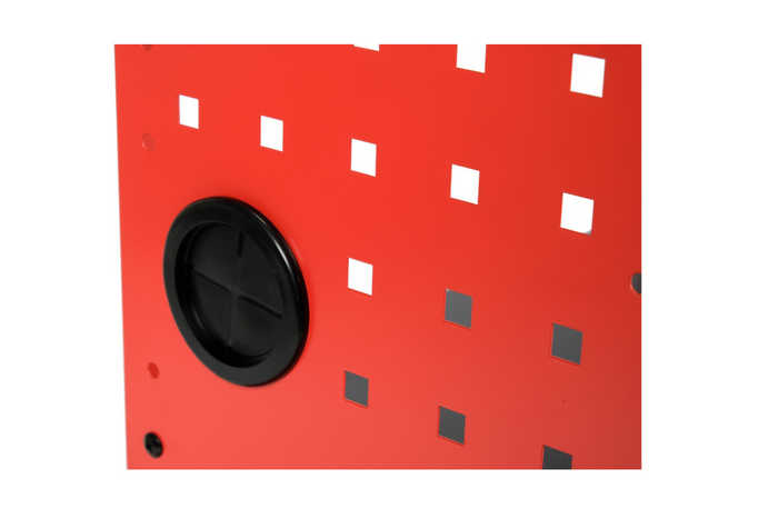 Estantería de taller YATO YT-09092, estantería metálica para herramientas eléctricas, 465 x 405 x 225 mm