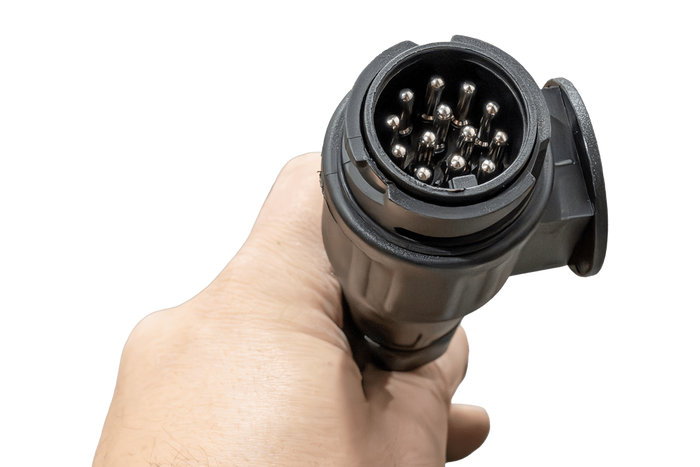 OUTLET MANTES instalación eléctrica arnés para remolque 5 m 13 PIN enchufe bayonetas 2x 5 PIN