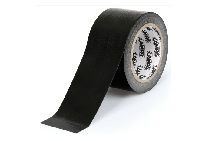 Cinta adhesiva LAMP 15m/50mm negra