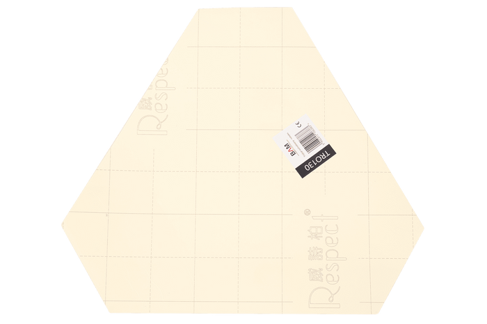 Adhesivo reflectante HERMON, triángulo de advertencia de movimiento lento, 300x120 mm