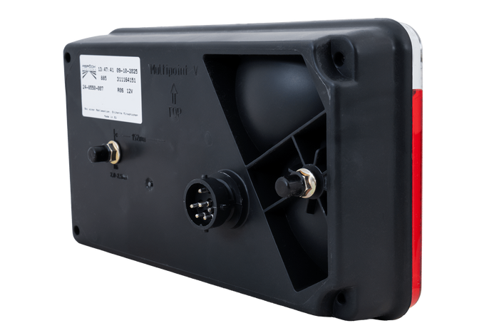 ASPÖCK Luz trasera Multipoint V, 7 funciones, izquierda