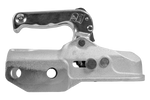 Enganche de bola WINTERHOFF WW 350-RCH-1616 para remolque de 3500 kg con barra de tiro de tubo de 60 mm, hierro fundido.