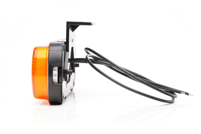 Luz de posición LED WAŚ W240 1598, naranja, universal, con soporte