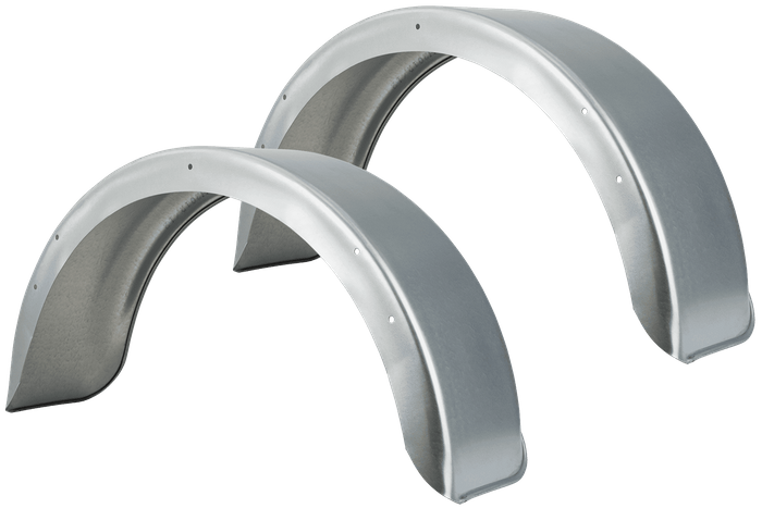 Juego de dos guardabarros para remolque DE HAAN HR 2075 de 14-15", pasos de rueda de 750/200 mm