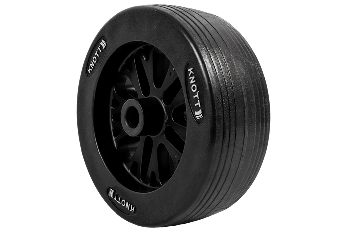Rueda de repuesto para la rueda jockey KNOTT 6D7691.002, de plástico, 210x75 mm.