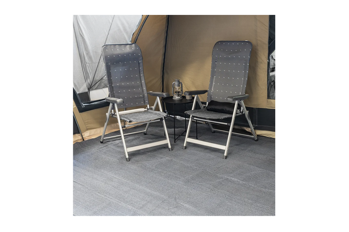 Alfombrilla gris ProPlus 361770V01 para toldo de autocaravana/tienda de campaña 2,5 x 3,5 m
