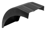 Guardabarros izquierdo para remolque DOMAR DR1014001, paso de rueda de 400/240 mm