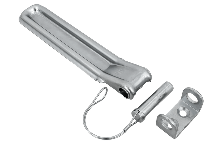 Bisagra lateral con manija y perno WINTERHOFF BSCH 10-17-270+BSCHG 10-17-B+BSCHG 10-17-B montaje lateral de remolque completo