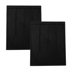 Juego de dos guardabarros de goma UNITRAILER, cubiertas de guardabarros de 310/390 mm