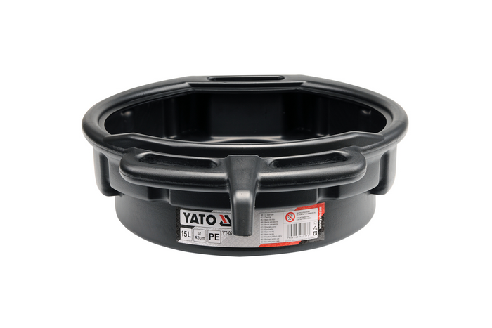Cárter de aceite YATO YT-0717, capacidad 15 l