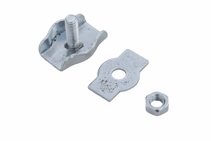 Abrazadera de cuerda de sillín simple DROMET ZLS1.8, abrazadera de cuerda de 8 mm