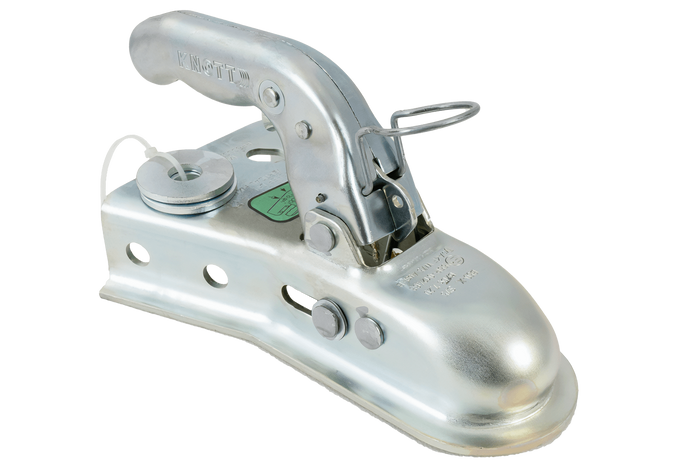 Enganche de bola KNOTT 6E0176.001 para remolque de 750 kg con barra de tiro tipo V
