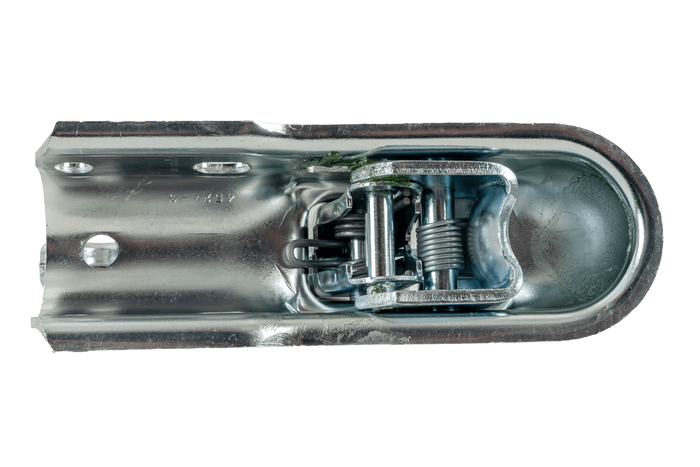 Enganche de bola STEELPRESS BC-1200C para remolque de 1200 kg con barra de tiro tubular de 50 mm