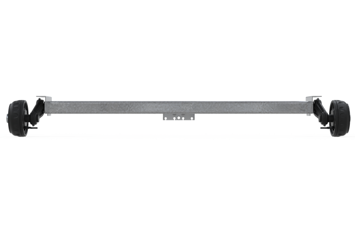 KNOTT VGB13M eje frenado para remolque / grúa 1350kg 1000mm 1370mm 5x112