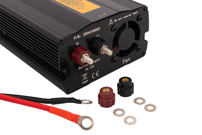 Convertidor de voltaje 24V/230V (600/1200W) KAMAR E1925