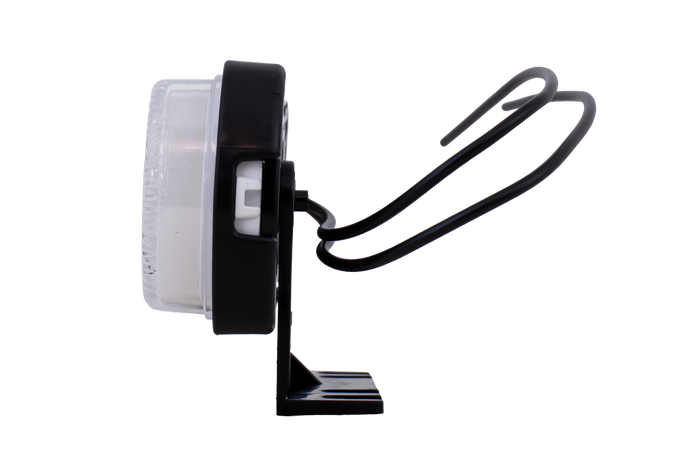 WAŚ W240 1600 LED blanco, luz de señalización universal con soporte