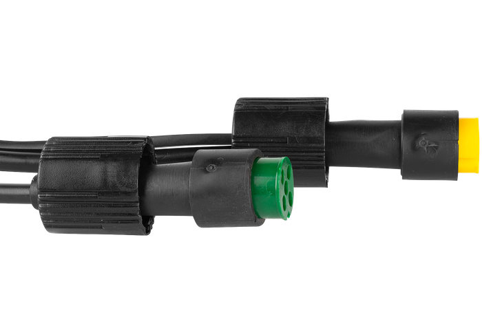 Instalación eléctrica MANTES, arnés para remolque de grúa, 5 m, enchufe de 13 PIN, 2x bayonetas de 5 PIN