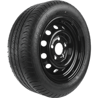 Rueda reforzada para remolque LINGLONG TIRE 195/50 R13C 104/101N UNITRAILER RIM negro 5.5Jx13"H2 5x112 ET:30