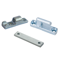 Bisagra lateral con tirador y arandela WINTERHOFF BSCH 40-1+BSCHG 40-A+BSCHG 40-A montaje lateral de remolque completo