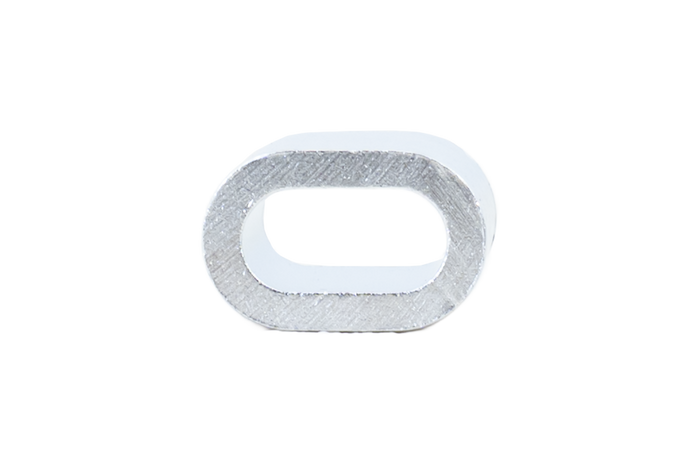 Conector de aluminio para cuerdas DROMET ZLA.5, manguito para cuerdas de 5 mm