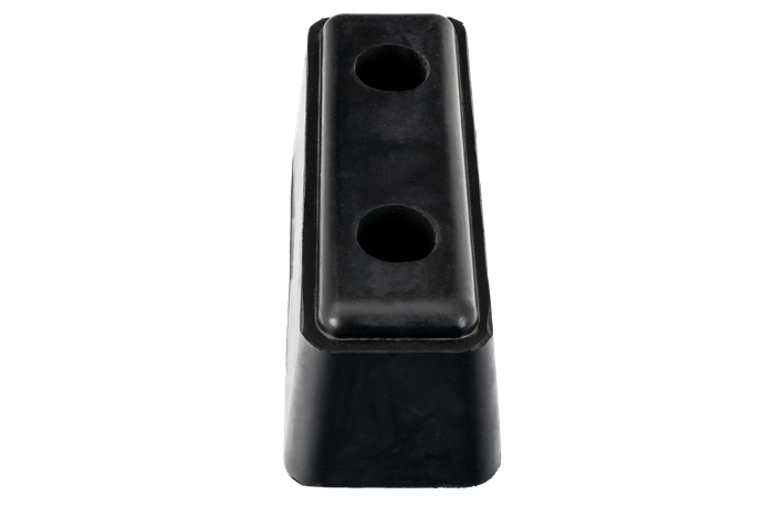 Parachoques de goma / parachoques rectangular 19,5x8x8 cm