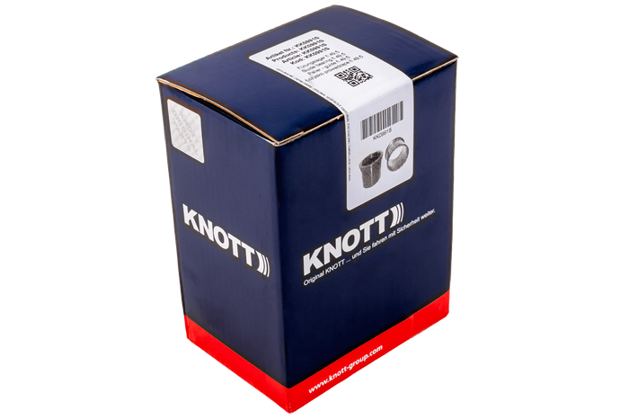 Casquillos deslizantes KNOTT de 49,5 mm para dispositivos de inercia KF27