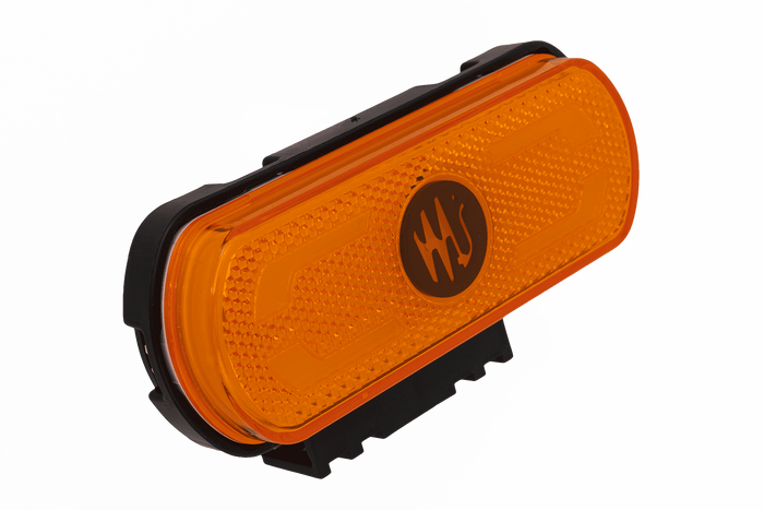 Luz de posición LED WAŚ W240 1598, naranja, universal, con soporte