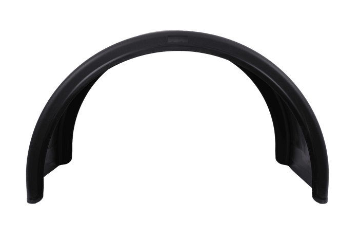Guardabarros doble para remolque de 17,5 a 19,5", paso de rueda DOMAR DK1530 de 1000/500 mm