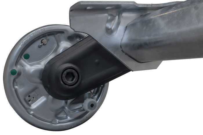 AL-KO COMPACT eje frenado para remolque / grúa 1350kg 1400mm 1850mm 5x112