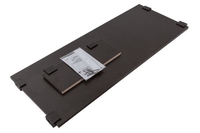 Juego de dos estantes para la caja de herramientas DAKEN ARKA 81209, compartimento 1125x445mm y 445x180mm