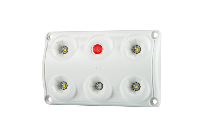 Lámpara LED de interior para coche HORPOL LWD2157 de 900 lm con interruptor y diodo rojo.