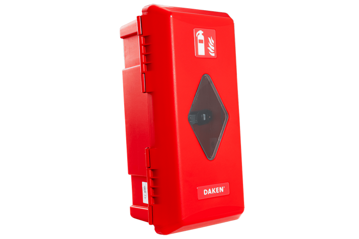Caja extintor 6kg DAKEN 82070 ADAMANT 611x310x247mm rojo
