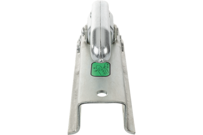 Enganche de bola KNOTT KQ14-A para remolque de 1400kg con barra de tiro cuadrada de 50mm