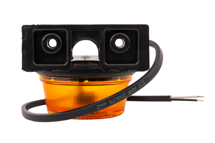 Lámpara de señalización LED FRISTOM FT-059, naranja, universal, con soporte angular