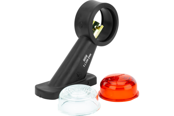 Lámpara de señalización universal WAŚ 267/l con brazo de goma