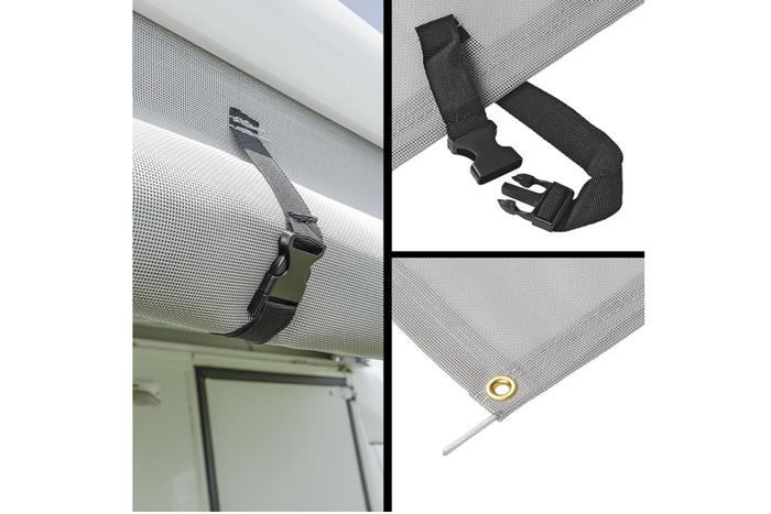 Parasol frontal ProPlus 368300V01 para toldos de techo y pared, 330x200cm