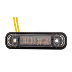 Luz de posición LED oscura FRISTOM FT-081, naranja, universal