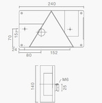 ASPÖCK Multipoint I cubierta de luz trasera derecha