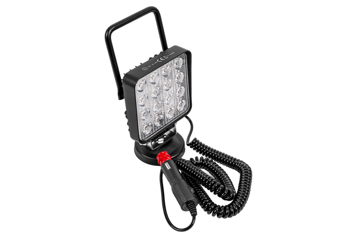 Reflector de lámpara de trabajo LED TT TECHNOLOGY TT.13208M, 16 LED, 3400 lm con imán