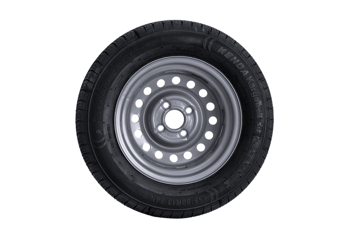 Rueda remolque NEUMÁTICOS KENDA 155/80 R13 84N LLANTA KENDA 4Jx13"H2 4x100 ET:30