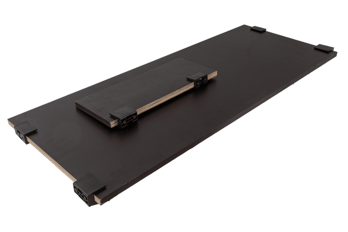 Juego de dos estantes para la caja de herramientas DAKEN ARKA 81209, compartimento 1125x445mm y 445x180mm