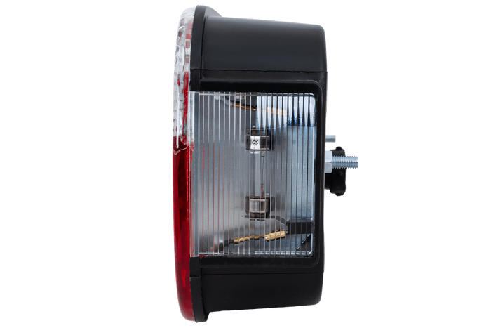 ASPÖCK Luz trasera Multipoint III, 8 funciones, izquierda