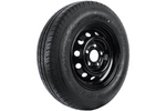 Rueda de remolque reforzada LINGLONG TIRE 165/80 R13C 96/94N UNITRAILER RIM negra 4.5Jx13"H2 5x112 ET:30