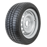 OUTLET Rueda de remolque reforzada NEUMÁTICO GT Radial 195/50 R13C 104/101N LLANTA KENDA 6Jx13&quot;H2 5x112 ET:30