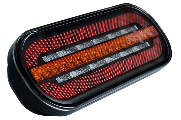 FRISTOM FT-320 Piloto trasero LED de bayoneta, 3 funciones universales