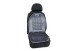 Cojín de asiento de coche LAMPA Magnetic-Velour Cushion, gris, efecto masaje