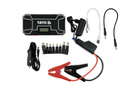 Banco de energía YATO YT-83082 de 12000 mAh con pantalla LCD