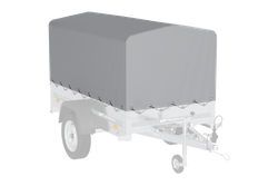 Funda bastidor h-800 lona UNITRAILER para remolque 200x106cm GARDEN 200 KIPP