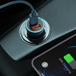 Cargador de coche BASEUS Golden Pro 2xUSB de 40 W + cable USB