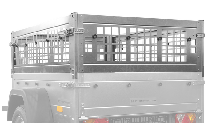 Laterales de malla para remolque UNITRAILER GARDEN TRAILER 150 KIPP